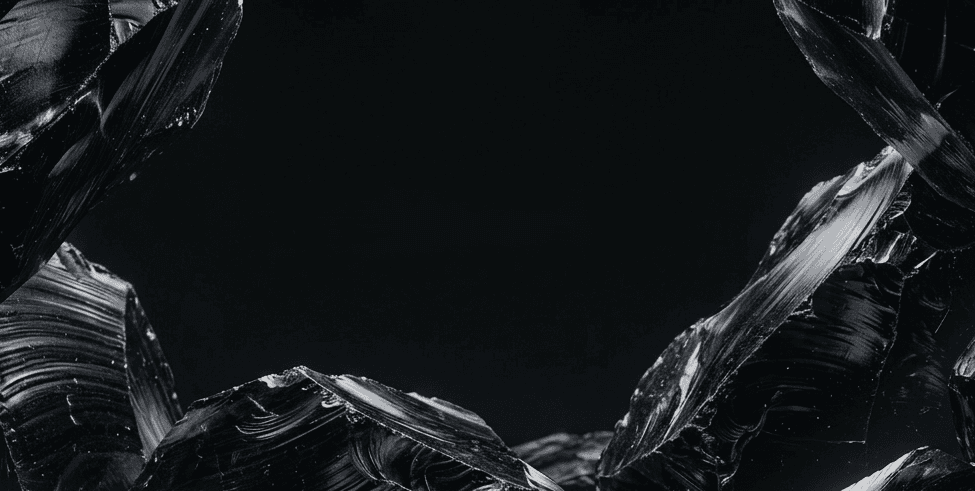 Obsidian Rocks Background